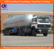 Heavy Duty 3 Axle BPW Axle 56000liters LPG Trailer