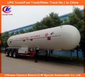 Heavy Duty 3 Axle LPG Gas Tanker Trailers, 40m3 54m3 56m3 60m3 LPG Tank Semi Trailer