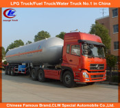 Heavy Duty 3 Axle LPG Semi Trailer BPW Axle LPG Semi Trailer 56000liters LPG Semi Trailer 58000liters LPG Semi Trailer