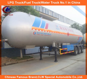 Heavy Duty 3 Axle Propane Transport Tank Trailer LPG Tank Semi Trailer for Sale