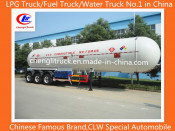Heavy Duty 58000L 3 Axles LPG Tank Trailer