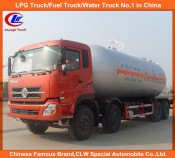 Heavy Duty 8*4 Dongfeng LPG Transport Truck (CLW5310GYQ)