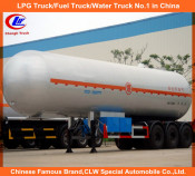 Heavy Duty Asme 3 Axle LPG Truck Trailer