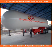 Heavy Duty Asme Standard Tri-Axle LPG Tanker Semi-Trailer
