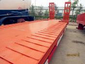 Heavy Machine Transport Lowbed Trailer and Lowboy Semi Trailer