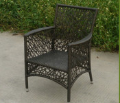 High Back Rattan Chairs Garden Chair Hotel Outdoor Chair