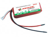 High C-Rating 22.2V 5000mAh 25c Lipo Battery Pack