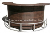 High End Outdoor and Bar Furniture Rattan Corner Bar Table (CF661T)