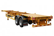 High Quality 40ft Two-Axle Skeleton Container Semi-Trailer (FTW9350TJZGW)