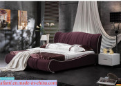 High Quality Bedroom Furniture Modern Fabric Double Bed (L875)