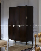High Quality Classical Wooden Furniture Bedroom Wardrobe (MS-A6008A)