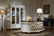 High Quality Classical Wooden Furniture Living Room Bookcase (LY-N3022A)