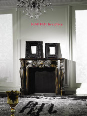 High Quality Classical Wooden Furniture Living Room Fire Place