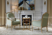 High Quality Classical Wooden Furniture Living Room Sofa (MS-B6025h)
