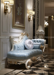 High Quality Classical Wooden Furniture Livingroom Chaise Lounge (LY-N3004b)