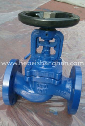 High Quality DIN Cast Iron Bellow Sealed Globe Valve