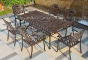 High Quality Garden Furniture Cast Aluminum Catering Table (SZ216; SD516)