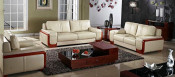 High Quality Living Room Reception Leather Sofa Furniture (AFT-1267)