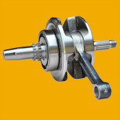 High Quality Motorbike Crankshaft, Motorcycle Crankshaft for Motor