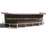 High Quality Outdoor Furniture Rattan Bar Table CF661