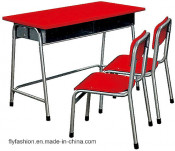 High Quality School Furniture Double Desk and Chair (SF-32C)