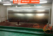 High-Quality Water Curtain Spray Booth with Affordable Price
