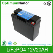 High Safety 12V 20ah LiFePO4 Battery for Solar Light