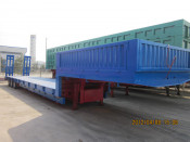 High Strength 3 Axle Gooseneck Low Bed Semi Trailer