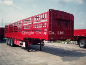 High Way Cargo Transport Trailer, with Side Board and Barrier (QDT9402CXY)