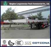 Higher Quality 3 Axles Flatbed Container Semi-Trailer