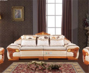 Home Furniture, Italian Luxury Genuine Leather Corner Sofa 2015