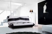 Home Furniture, Living Room Sofa, PU Sofa Bed