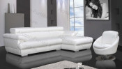 Home Hotel Furniture European Style White Leisure Sofa with Chair