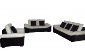 Home/Living Room Furniture- Modern Fabric Sofa (8907)