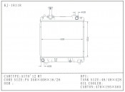 Hot Car Radiator for Suzuki Aito'12 Mt