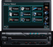 Hot! Kenwood Car GPS Navigation with Bluetooth and WiFi