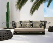 Hot Outdoor Rattan Sofa (GP0002L)