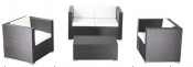Hot Plastic Wicker Outdoor Patio Sofa Furniture