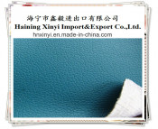 Hot Sale Blue Color PVC Leather for Sofa& Shoes&Upholstery