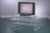 Hot Sale Cheap Modern Acrylic TV Shelf (KD012)