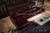 Hot Sale European Style Living Room/Home Furniture Sectional Leather Sofan811)