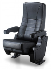 Hot Sale Fabric Upholstered Movie Cinema Hall Seating (LS-6601)