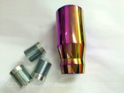 Hot Sale Gr5 Chromed Automatic Gear Shift Knob with Steel Adjusters