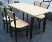 Hot Sale Restaurant Dining Table and Chair (HF-A603&HF-A251)