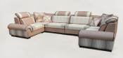 Hot Sale Sofa 1+2+3 Modern Design, Cloth Combination Corner Sofa