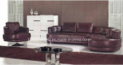 Hot Sales Furniture Small Corner Import Leather Sofa Set (SO11)