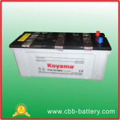 Hot Sell 12V 150ah Dry Charged Car Battery JIS Standard N150 Battery