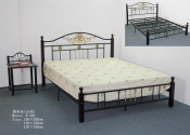 Hot Sell Bedroom Furniture Steel Flat Bed (B-502#)
