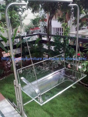 Hot Sell Luxury Acrylic Patio Swings Leisure Chair