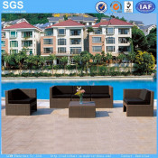 Hotel Outdoor Furniture Holiday Village Rattan Sofa Set